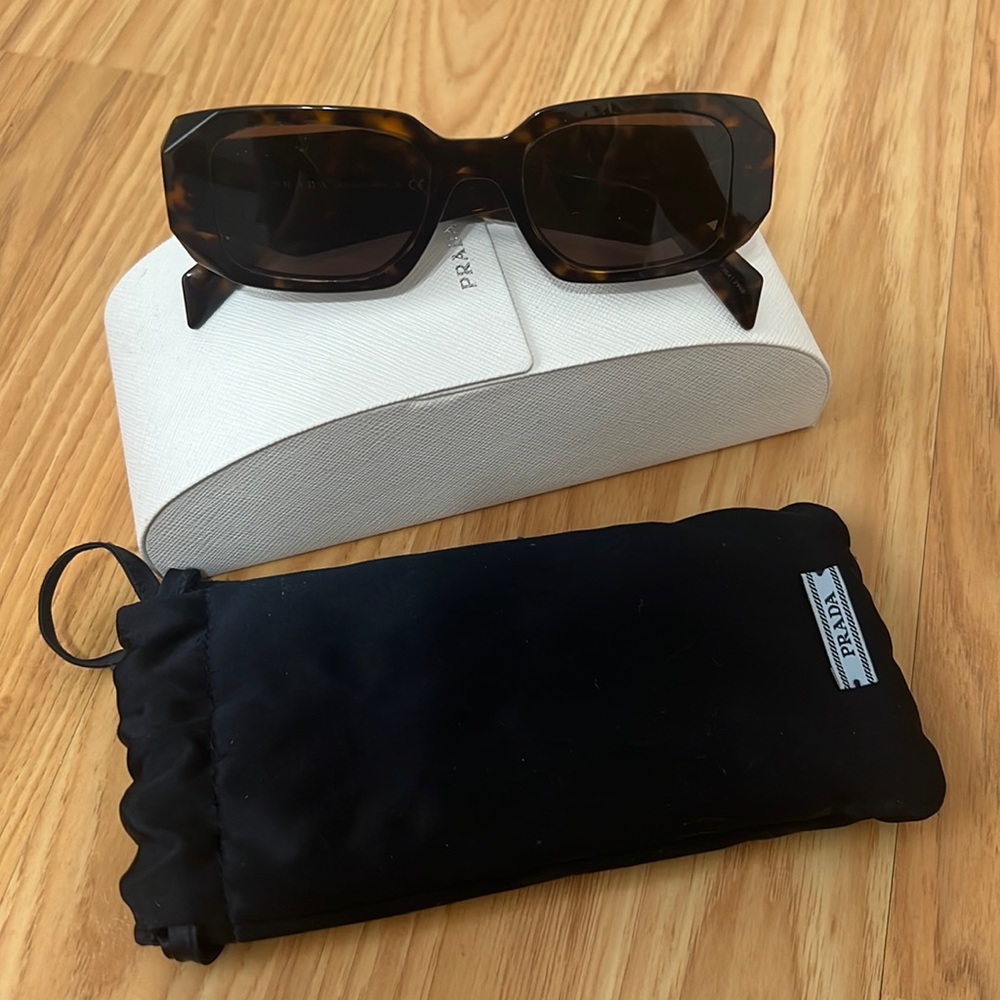 Prada Tortoise Shell Sunglasses
